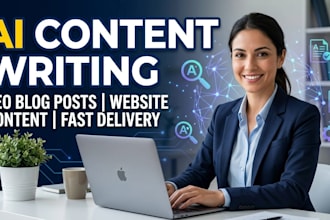 write SEO blog posts and website content