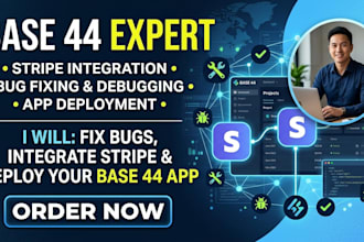 fix base44 bugs, integrate stripe payments, and deploy your base44 ai app