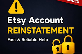 reinstate your etsy shop and resolve suspension issues