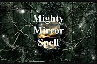 cast powerful djinn mirror spell, cleansing ritual and protection spell for you