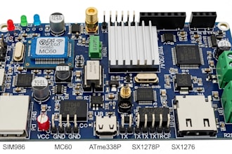 develop gns3rf iot pcb with sim986, mc60 and sx1276 modules