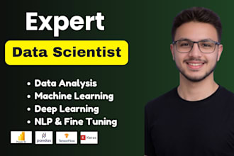 do custom machine learning, deep learning and data science projects for you