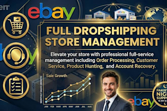 manage and grow your ebay store in UK and USA
