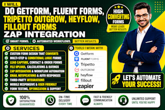 do getform fluent forms tripetto outgrow heyflow fillout forms zap integration