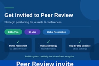 help you get ieee peer review invitations for journals and conferences eb1a o1