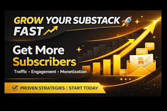 grow organic substack subscribers, substack newspaper, substack promotion