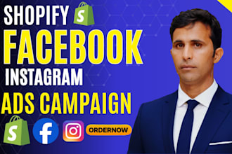 setup shopify retargeting expert, facebook ads, meta ads, ad campaign management