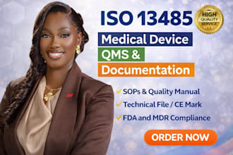 iso 13485 eu rep srn mdr document qms audit fda ce approve iso 14971 iso