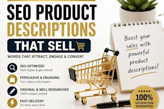 write SEO product descriptions that boosts sales