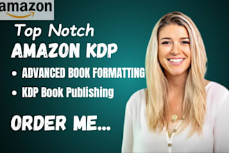 book formatting for amazon KDP, amazon KDP book publishing