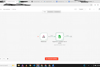 build an n8n lead capture automation with google sheets