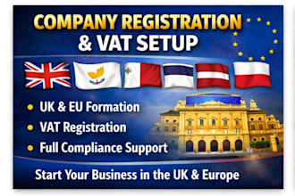 do company registration, UK, ire, cyprus, malta, estonia latvia, germany, poland