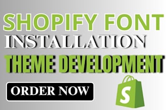 install and set up your shopify storefront professionally