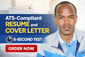 write ats compliant resume that passes the 6 second test