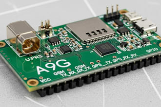 design a9g GSM gps iot hardware for tracking and embedded systems