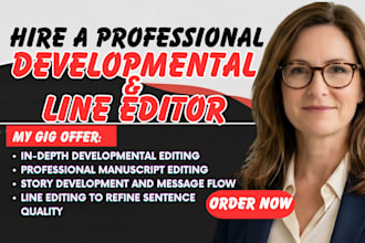 do developmental and manuscript editing for your devotional or christian book