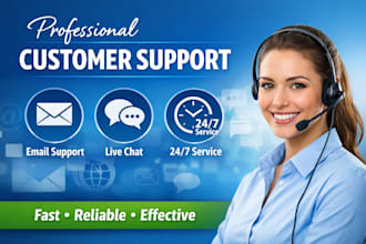 provide customer support service