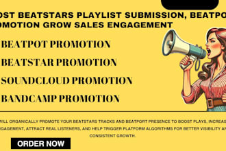 boost beatstars playlist submission, beatport promotion grow sales engagement