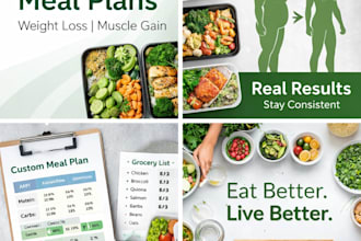 create a diet plan for muscle gain