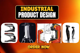 do industrial product design, and rendering of your product