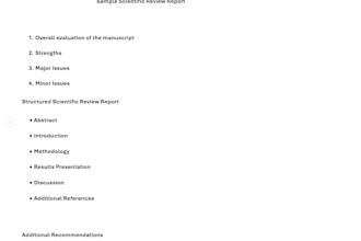 review and improve your scientific manuscript
