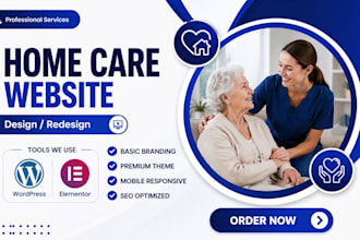 design elderly homecare website home care website healthcare website