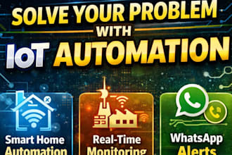 create iot automation system with whatsapp alerts using n8n or API