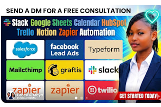 setup airtable zapier slack google sheets hubspot typeform calendly automation