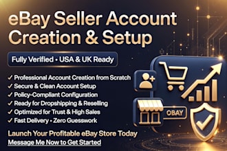 do ebay account creation, account setup, ebay business account creation
