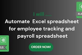 automate excel spreadsheet for employee tracking and payroll spreadsheet