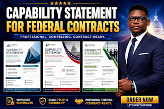 design sam gov capability statement for federal contracts