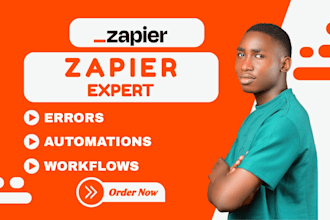 setup zapier automation, zapier webhook, zapier integration, zapier API expert