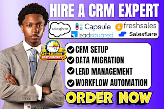 do salesforce salesflare leadsquared freshsales capsule crm workflow automation