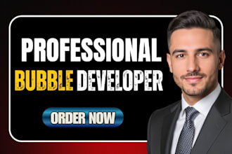 design bubble website adalo bubble saas mvp bubble app developer api integration