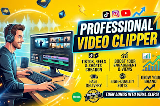 clipper, video clipper, twitch clip, sizzle reels, podcast clips, video cutter