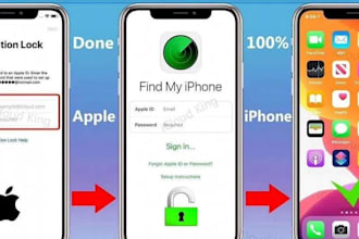 wireless unlock your iphones, ipads, macbooks from locked remotely