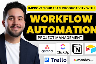 setup asana workflow, asana automation, project management, workflow automation