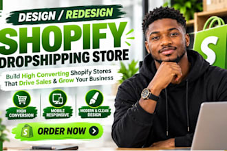 build a conversion focused shopify dropshipping store