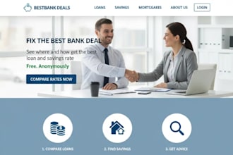 build mortgage broker, loan officer, originator wordpress website