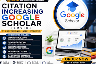 increase google scholar citation