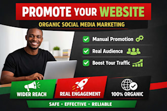 promote your website content with organic social media marketing