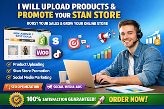 do stan store promotion social media marketing to increase stan store sales