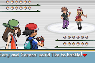create pokemon style battle sprites, overworld animations for pokemon essentials