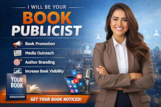 be your book publicist