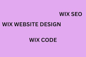 design wix website with wix SEO for business