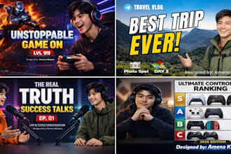 design viral youtube thumbnails using leonardo ai