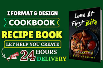do kdp cookbook formatting, recipe book layout design, cookbook interior format
