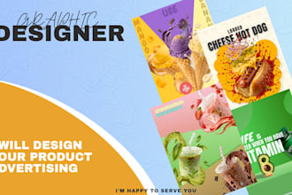 create eye catching commercial flyers and ad posters