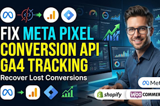 fix meta pixel, facebook pixel, conversion API capi and ga4 tracking