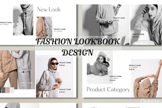 design wholesale fashion lookbook line sheet product catalog fashion catalog